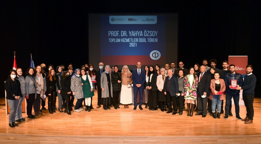 2021 Prof. Dr. Yahya Özsoy Toplum Hizmetleri Ödülleri sahiplerini buldu